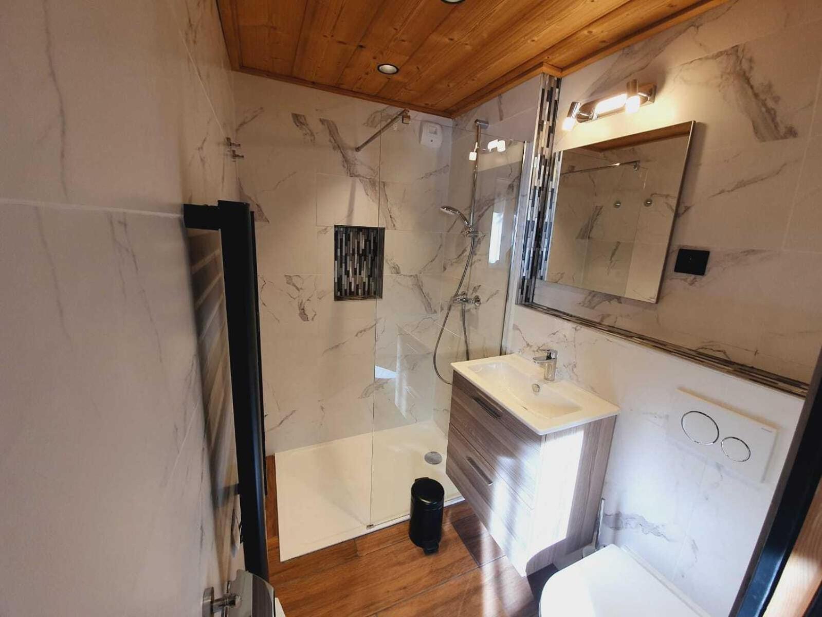 Chalet Delphinette - Spa Privatif มอร์ซีน ภายนอก รูปภาพ